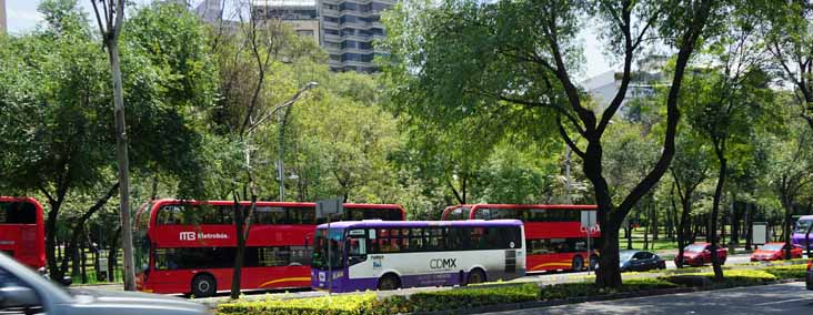 MB Metrobus ADL Enviro500MMC & CDMX Dina